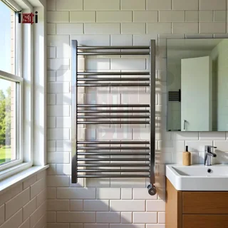 حوله خشک کن 16 لول کروم مات استیل