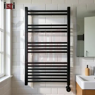 حوله خشک کن 16 لول مشکی استیل