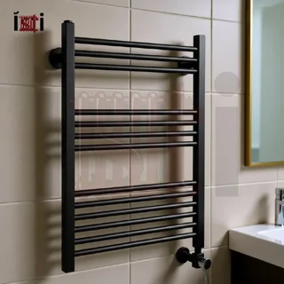 حوله خشک کن 13 لول مشکی استیل