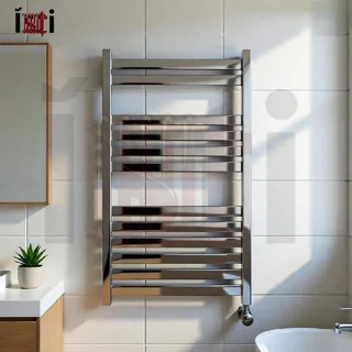 حوله خشک کن 12 پره کروم براق استیل