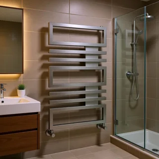 حوله خشک کن دکوراتیو طرح آنا