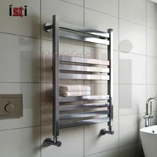 حوله خشک کن 9 پره کروم مات استیل